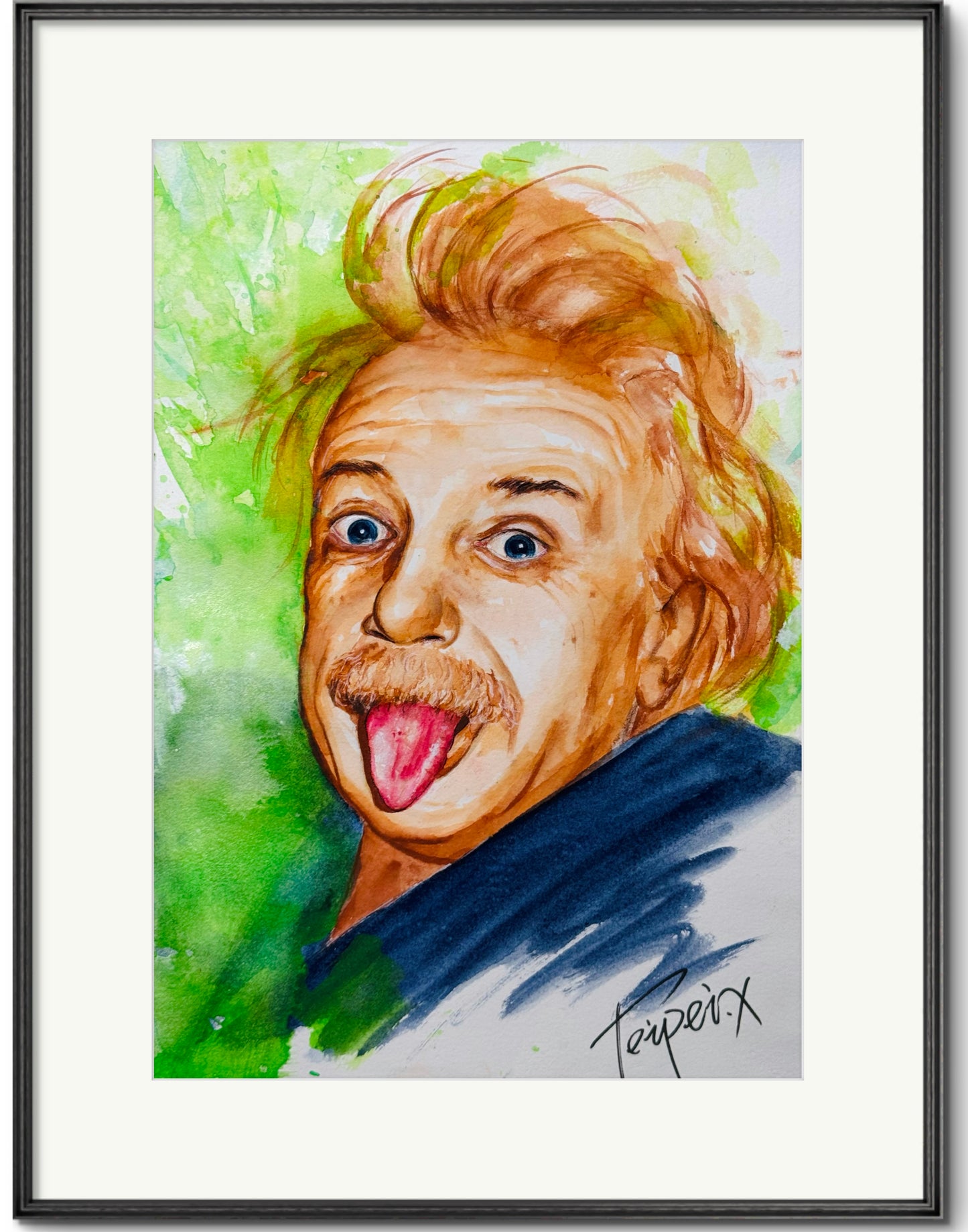 Albert Einstein Fine Art Print