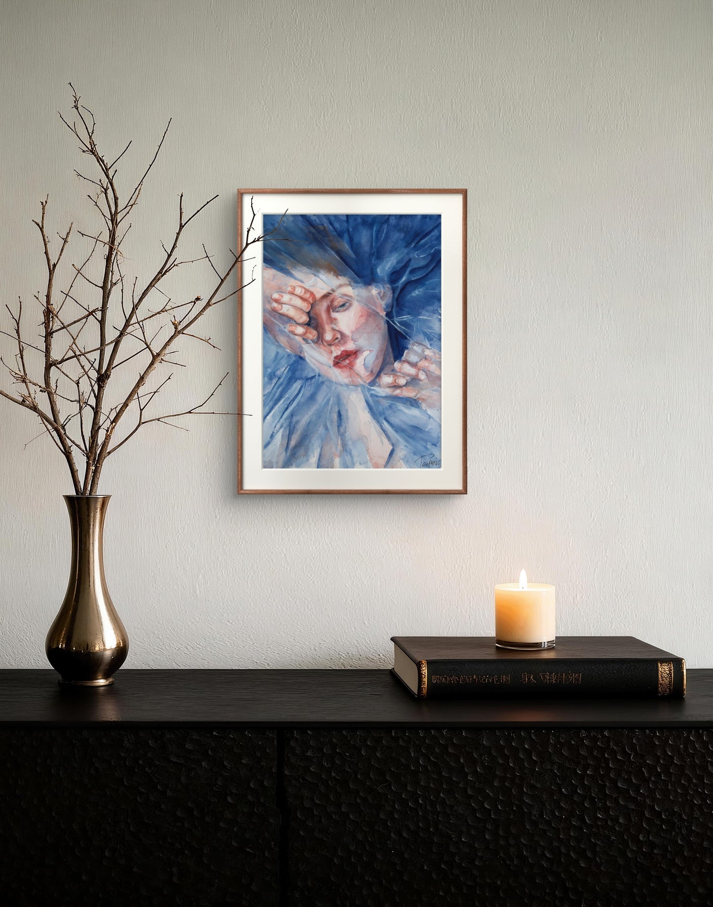 Break – Original Watercolor on Paper