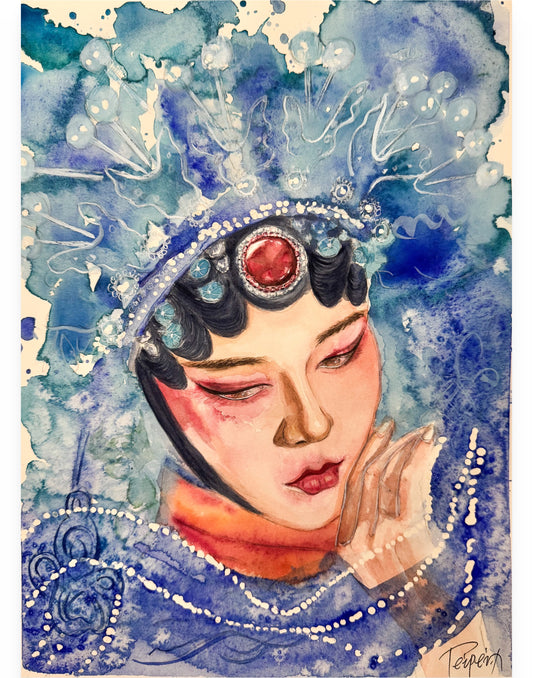 Dao Ma Dan – Original Watercolor on Paper
