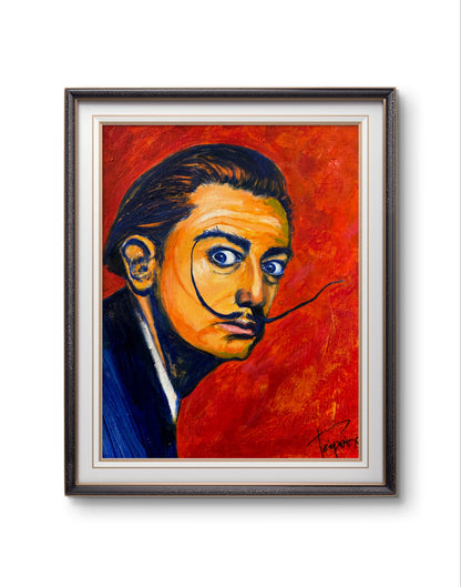 Salvador Dalí – Original Oil on Canvas