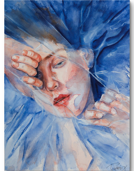 Break – Original Watercolor on Paper