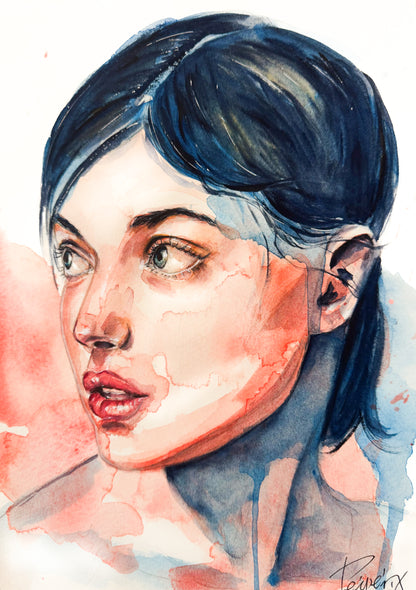 Waiting for Hope – Original Watercolor on Paper