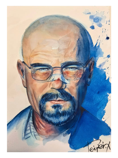 Breaking Bad – Original Watercolor on Paper