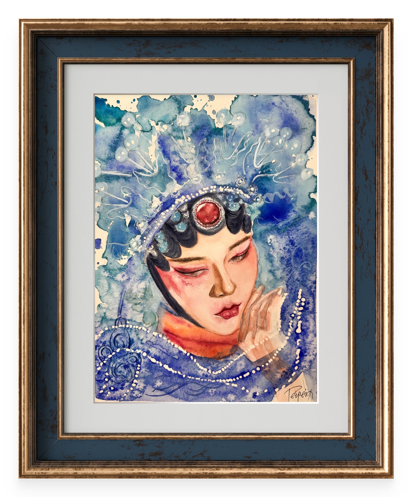 Dao Ma Dan – Original Watercolor on Paper