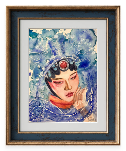 Dao Ma Dan – Original Watercolor on Paper